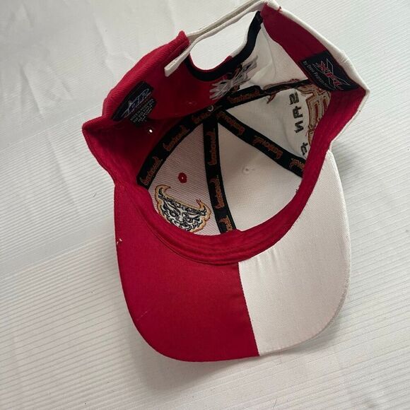 XFL San Francisco Demons Cap Hat StrapBack Drew Pearson Vintage One Size Fits - Picture 5 of 7